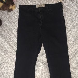 Black Hollister Jeggings
